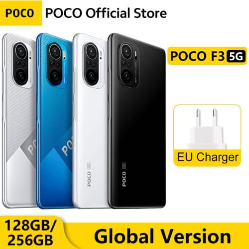 Global Version POCO F3 5G Smartphone 8GB 256GB Snapdragon 870 Octa Core NFC 6.67" 120Hz E4 AMOLED Display 48MP Triple Camera 33W