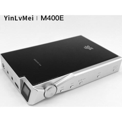 YinLvMei M400E ESS9038pro DAC advanced Decoding headphone amplifier Bluetooth LDAC USB sound card 4.4 Full Balance output DSD512