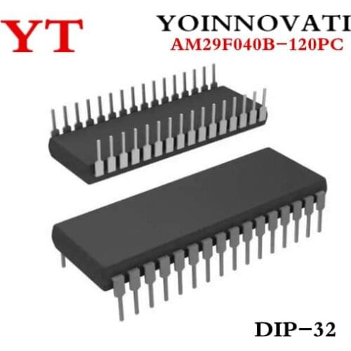 10pcs/lot AM29F040B-120PC AM29F040B 29F040B-120PC DIP32