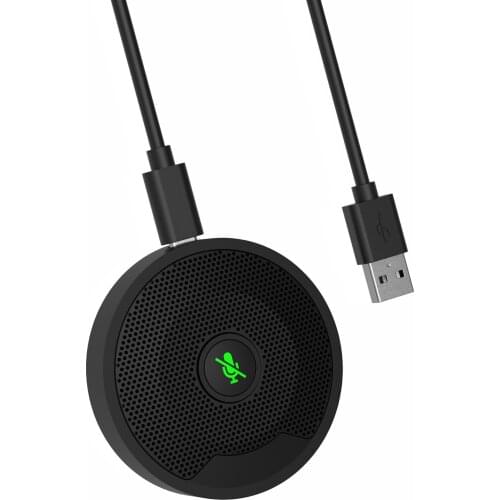 5pcs/lot UM10 New USB Conference Microphone 360° Omnidirectional Condenser PC Microphones for Video Conference Gaming Chatting