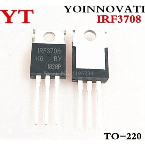 50pcs/lot IRF3708 3708 IC TO-220 Best quality