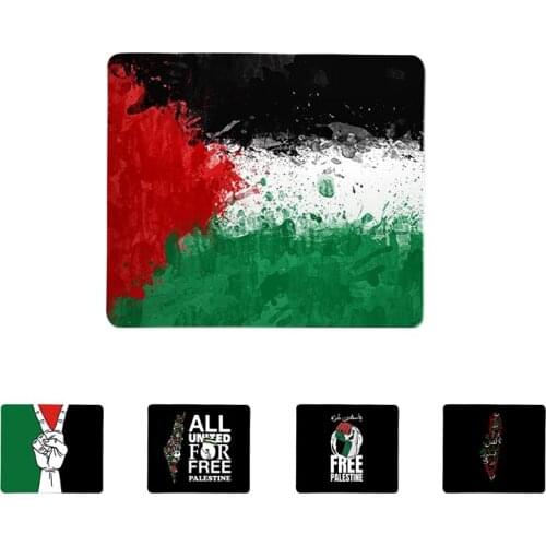 FHNBLJ Top Quality Free Palestine Rubber Mouse Durable Desktop Mousepad Top Selling Wholesale Gaming Pad mouse