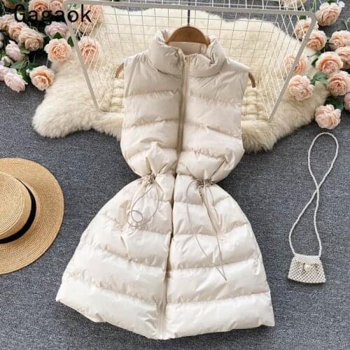 Женские длинные жилеты Gagaok China At AliExpress