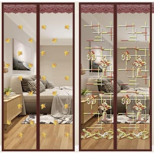 Magnetic Hands-free Mosquito Net Door Net Anti Fly Insect Mosquito Door Screen Anti-Mosquito Magnetic Curtain Mesh for Door