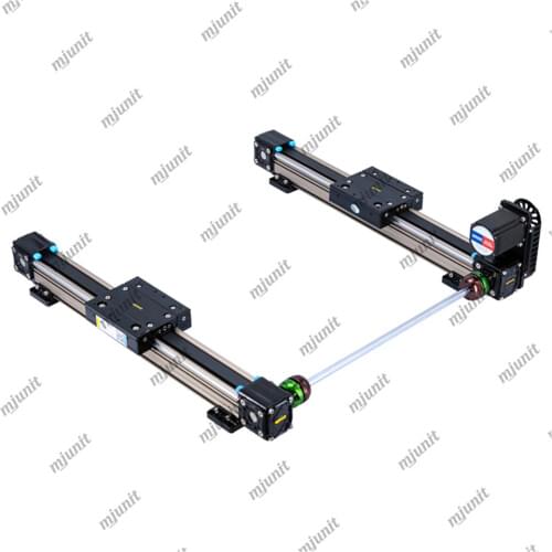 Mjunit MJ50 belt driven linear rail for interior box packing single axis movement with fast speed