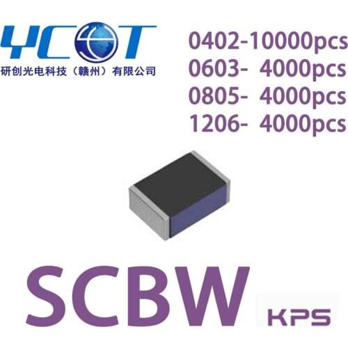 SCBW 0603 Multilayer Chip Ferrite Bead Communication Computer DVD Camera LCD TV 3C 5G AI EMI Large current 6A Phones OA Power