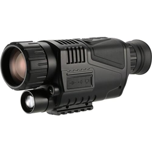 NV-300 Infrared Digital Night-Vision Monocular 200M Viewing Distance 8X Zoom Night-Vision Telescopes Photo Video Taking Playback