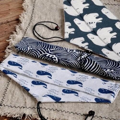 Wholesale Portable Cutlery Bag Triangle BagS Chopstick Spoon Container Cutlery Storage Accessories Cutlery Chopstick Set