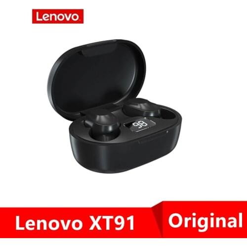 Original Lenovo XT91 Wireless Bluetooth TWS BT5.0 Headphones AI Control Stereo Sport Headset Noise Reduction Earphone With Mic