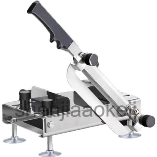 Manual meat Slicer Ginseng Slicing Machine Antler Stainless steel Chinese herbal slicing machine food Cutting Machine 1pc