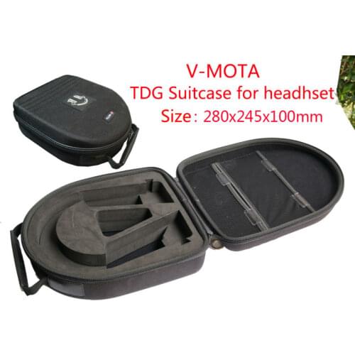 V-MOTA TDG Headphone suitcase boxs Compatible with Audio-technica ATH-M50X ATH-MSR7 ATH-M40X ATH-M50S ATH-M20 ATH-PRO700 Headset
