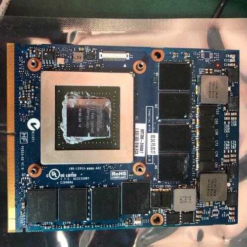 GTX880M GTX 880M GDDR5 8GB N15E-GX-A2 Grafica della Scheda Video Per IMAC A1312 DELL Alienware M15X R1 R2 m17X R2 R3 R4 R5 M18X