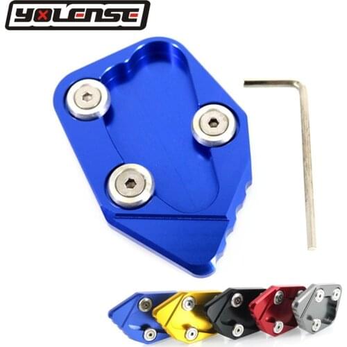 Motorcycle CNC Kickstand Foot Side Stand Extension Pad Support Plat For HONDA CBR1000R CBR 1000R CBR 1000 R 2008-2016 2015 2014