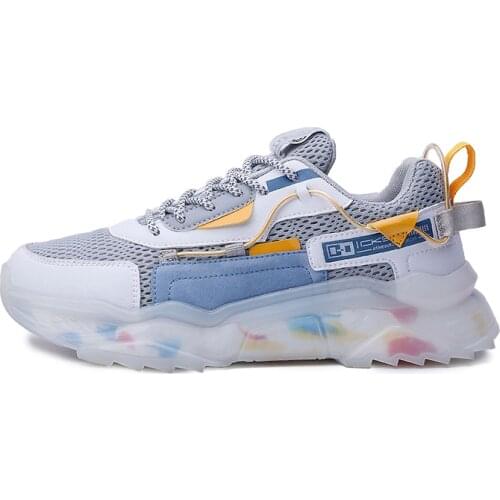 High Quality Mens Fashion Daddy Shoes Men Casual Shoes Running Shoes Male Sports Sneakers Walking Shoes Comfortable Non-slip