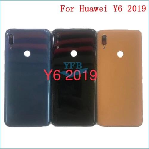 Back Cover Battery Case Rear Housing Cover For Huawei Y6 2019 Y6 Prime 2019 Y6 Pro 2019 Battery Back Cover Door Rear Cover