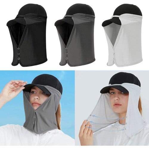 1Pcs Outdoor Neck Flap Quick Dry Breathable Sun Protection Neck Flap Cover For Sun Cap Fishing Hat Baseball Cap