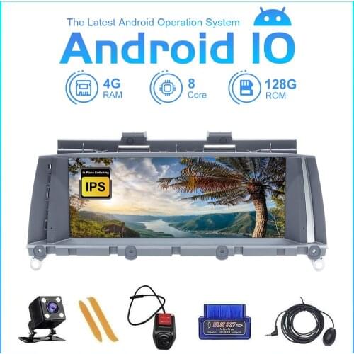 ZLTOOPAI 3G/4G SIM 128GB Android 10 For BMW X3 F25 X4 F26 CIC NBT Car Player Auto Stereo Intelligent Multimedia GPS Navigation