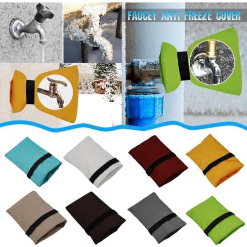 1pcs Outdoor Faucet Cover Anti-Freeze Hose Bib Water Faucet Protector Frost Protection Cover Winter Saving Tap Accessories