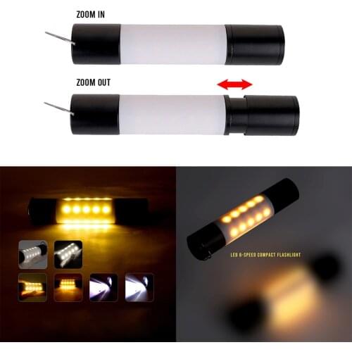 Portable Waterproof LED Flashlight with USB Rechargeable for Hunting Camping Aluminum Alloy Outdoor Emergency Electric Torch