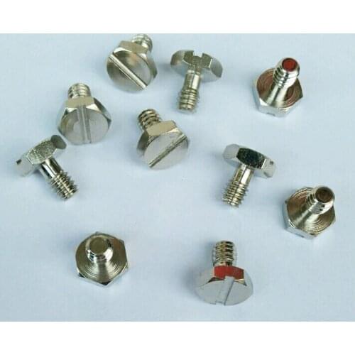 10/50/100pcs 1/4 Connecting Screw For Camera Tripod Monopod Quick Release Plate Baseplate Rig