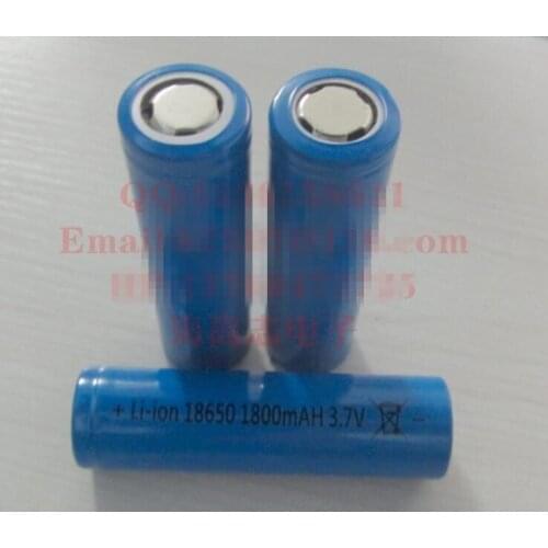 10PCS Lithium battery LIR18650 full 1800MAH rechargeable 3.7v lithium battery 18650