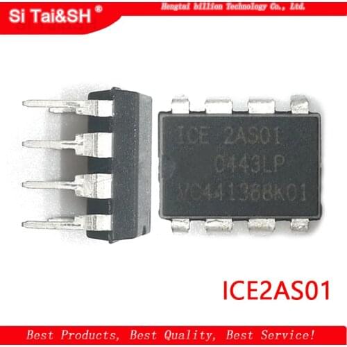 10pcs/lot ICE2AS01 2AS01 DIP-8 LCD power management chip