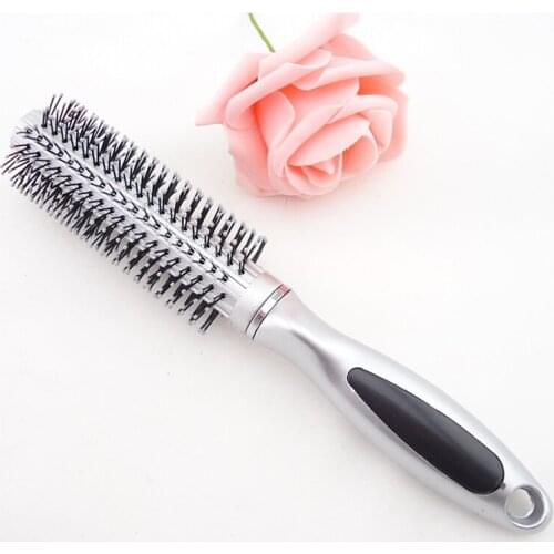 12 pieces/ lot Hair Care Pin Cushion Roll Round Comb hair brush hair paddle brush