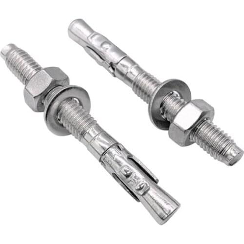 2pcs M16 expansion screws car repair screw elevator dedicated to blast the gecko bolts stainless steel bolt 100mm-160mm long