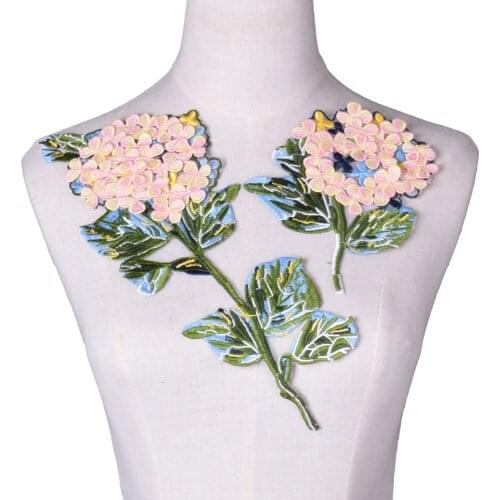 3D Flowers Handmade DIY Patch Wedding Dress Accessories Patch Embroidered Applique Scrapbooking