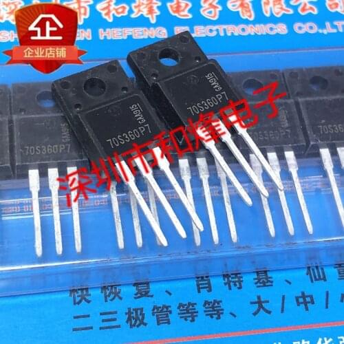 5PCS 70S360P7 IPA70R360P7S TO-220F 700V 34A 100% New&original