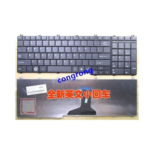 English keyboard For toshiba Satellite C650 C655 C655D C660 C665 C670 L650 L655 L670 L675 L750 L755 laptop US keyboard