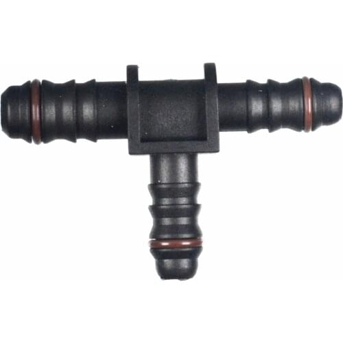 Free shipping high quality 3 way Reducing T type fuel connector