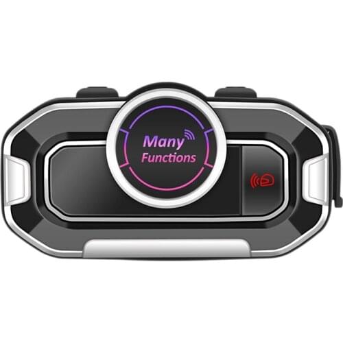 Bluetooth 5.0 Motorcycle Helmet Intercom Earphone Headphone FM Radio Automatically Answer Mic Locomotive Helmet Headset