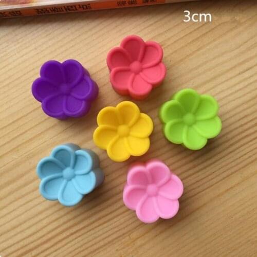 Flower Silicone Small Loaf Pan Silicone Muffin Baking Cups Cupcake Mold Pudding jelly mold F20173431