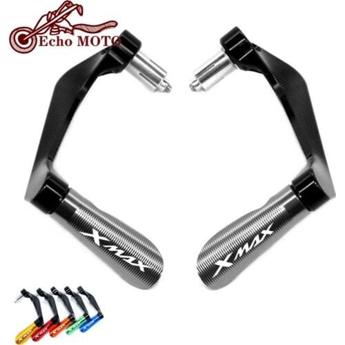 For YAMAHA XMAX300 XMAX250 XMAX400 XMAX X-MAX 125 300 400 250 Scooter CNC Handlebar Grips Brake Clutch Levers Guard Protector