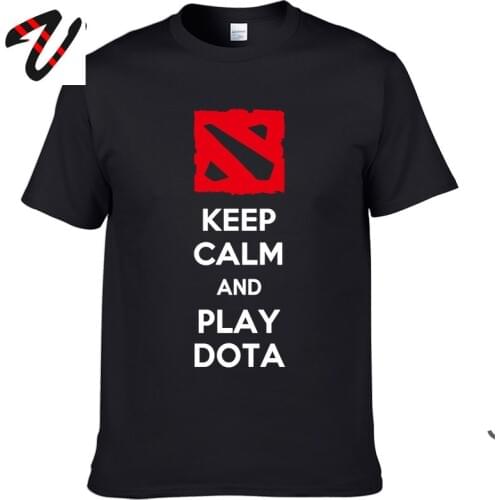 Defense of the Ancients DOTA 2 Game T-Shirt Multiplayer Videogame O Neck Cotton Clothes Camisetas Men Tops Plus Size