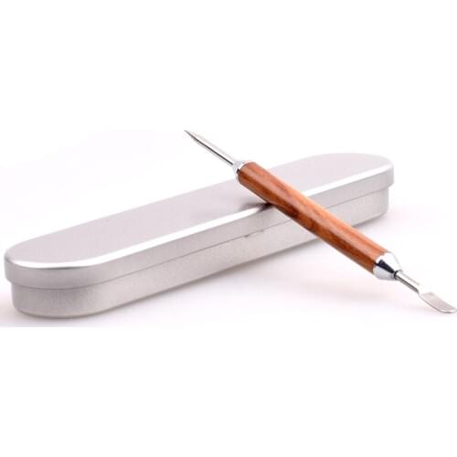 1PC Barista Tool Stainless Steel Coffee Stencils Latte Foam Spatula 1PC Coffeeware DIY Coffee Art Needle