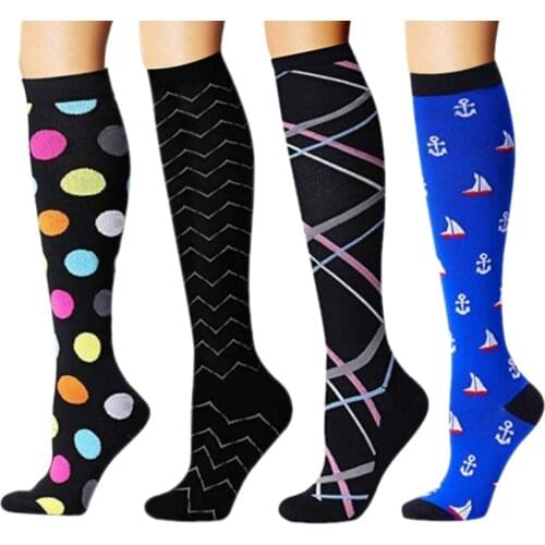 Compression Socks For Rugby Golf Sport Medical Nursing compression socks fit Pregnancy Swelling Varicose Veins Men Socks