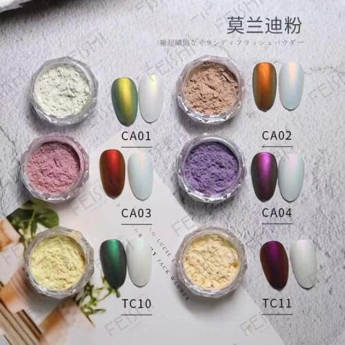 Cosmetic Grade Colorshift Chameleon Pigment Mermaid Powder For Eyeshadow Lipgolss Body Nail Art Resin Craft Mud