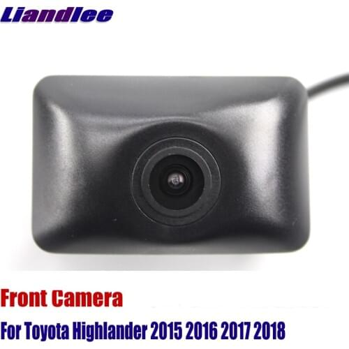 Liandlee AUTO CAM Car Front View Camera For Toyota Highlander 2015 2016 2017 2018 ( Not Reverse Rear Parking Camera )