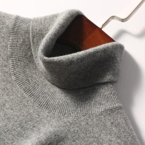 Cashmere turtleneck sweater men 2020 autumn winter mens warm clothes pullover turtle neck man sweaters