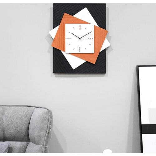 Simple Luxury Wall Clocks Nordic Style Modern Creativity Decorative Large Wall Clocks Abstract Horloge Home Fashion EK50bgz