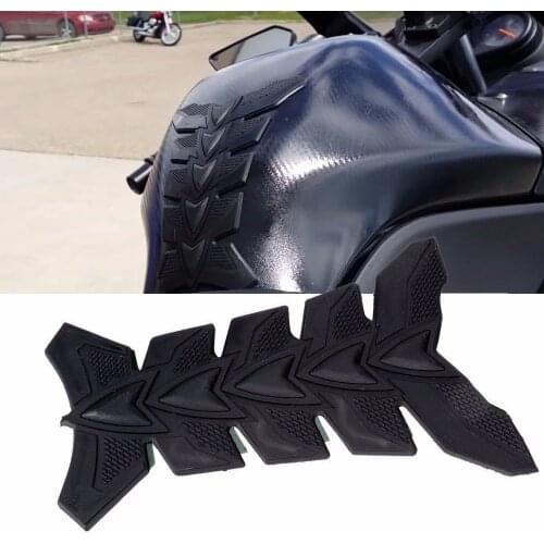R1200GS S1000RR Motorcycle 3D Rubber Pad Oil Gas Fuel Tank Protector Cover Sticker Decal Fish Bone for Honda for Yamaha for BMW