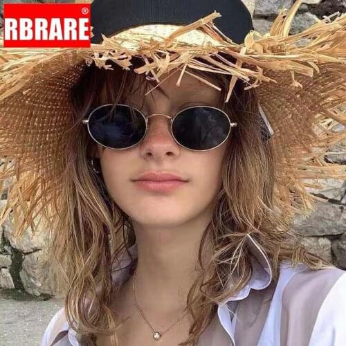 RBRARE Vintage Sunglasses Women 2021 Luxury Brand Womens Sunglasses Brand Designer Mirror Retro Sunglasses Oculos De Sol Gafas