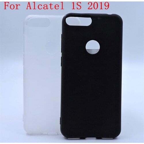 Luxury Soft Silicone Phone Case Cover For Alcatel 1S 5024D 2019 5.5" Back Covers For Alcatel 1S 2020 Coque Fundas Shell Capa