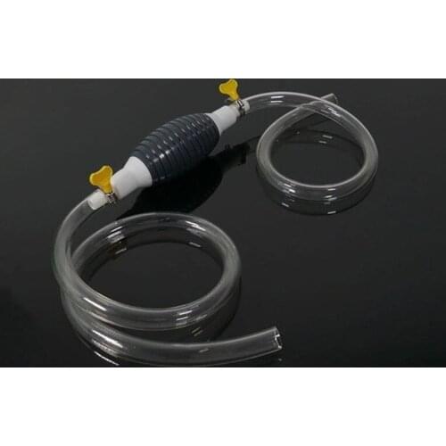 Hand Fuel Pump Liquid Transfer Siphon Pump Gasoline Siphon Hose Car Manual Siphon Suction