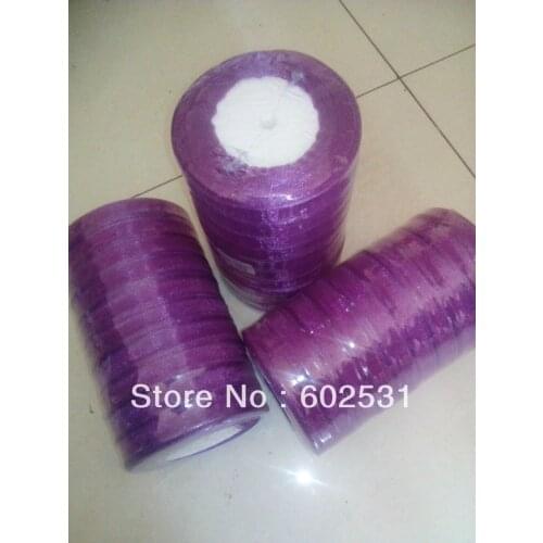 SPR Free Shipping-1169-purplish red-solid color 13mm satin ribbons belt gift packing wedding decoration 50yards/roll 10 rolls