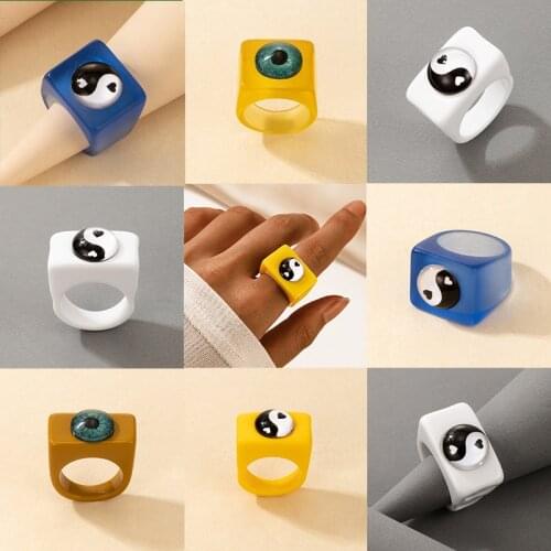 VIVILADY White Rings