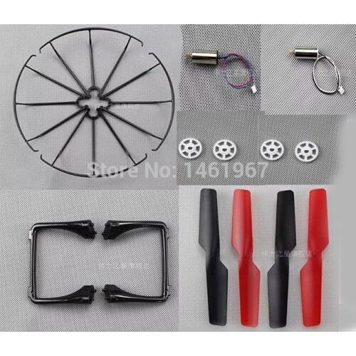 WLtoys Q222 Q222G Spare Parts V686 Quadcopter Propellers and Propeller Guard Landing gear motor etc
