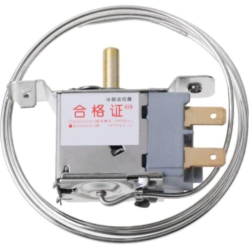 WPF22-L 2Pin Refrigerator Thermostat Household Metal Temperature Controller